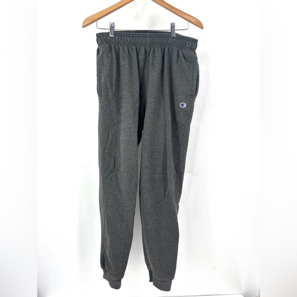Champion Men's‎ Closed Bottom Jersey Pants L